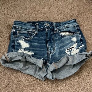 women’s american eagle jean shorts